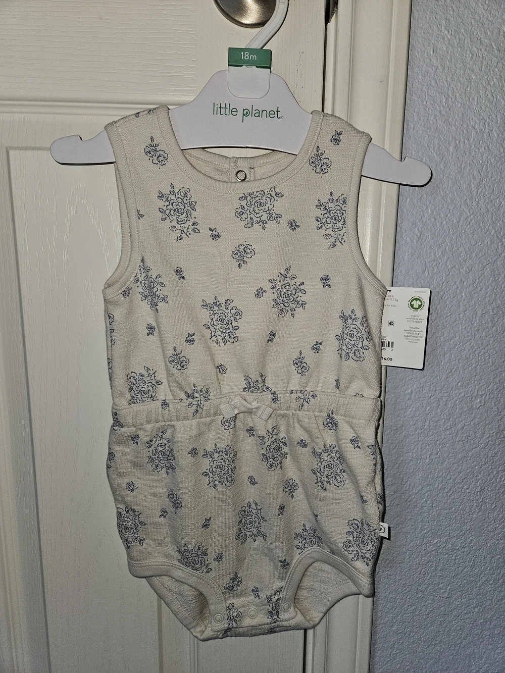 Carters Little Planet 100% Organic Cotton Romper